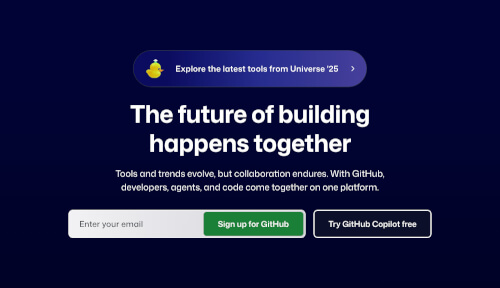 Render of a specific element of the GitHub website.